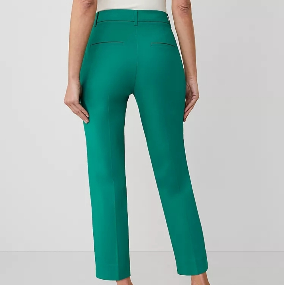 Ann Taylor Teal Ankle Pants - Picture 2 of 12
